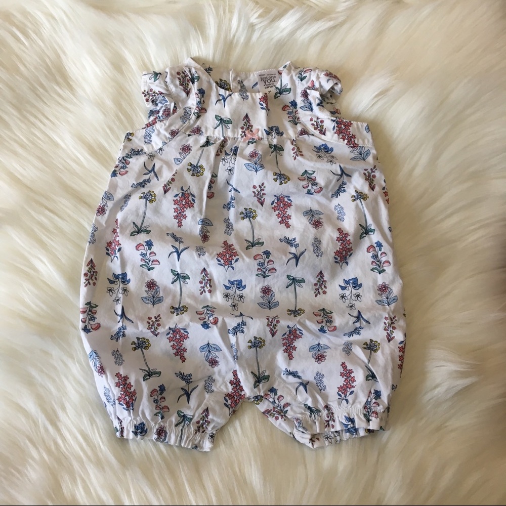 30% Off Bundles! White & Floral Romper!